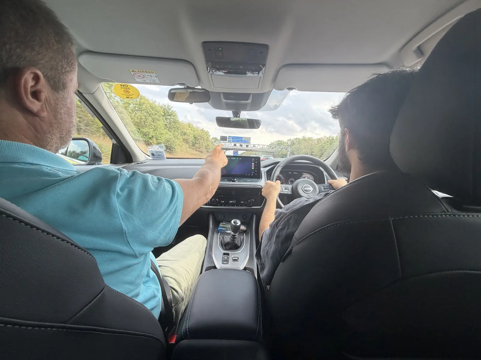Motorway driving lesson with DrivePro