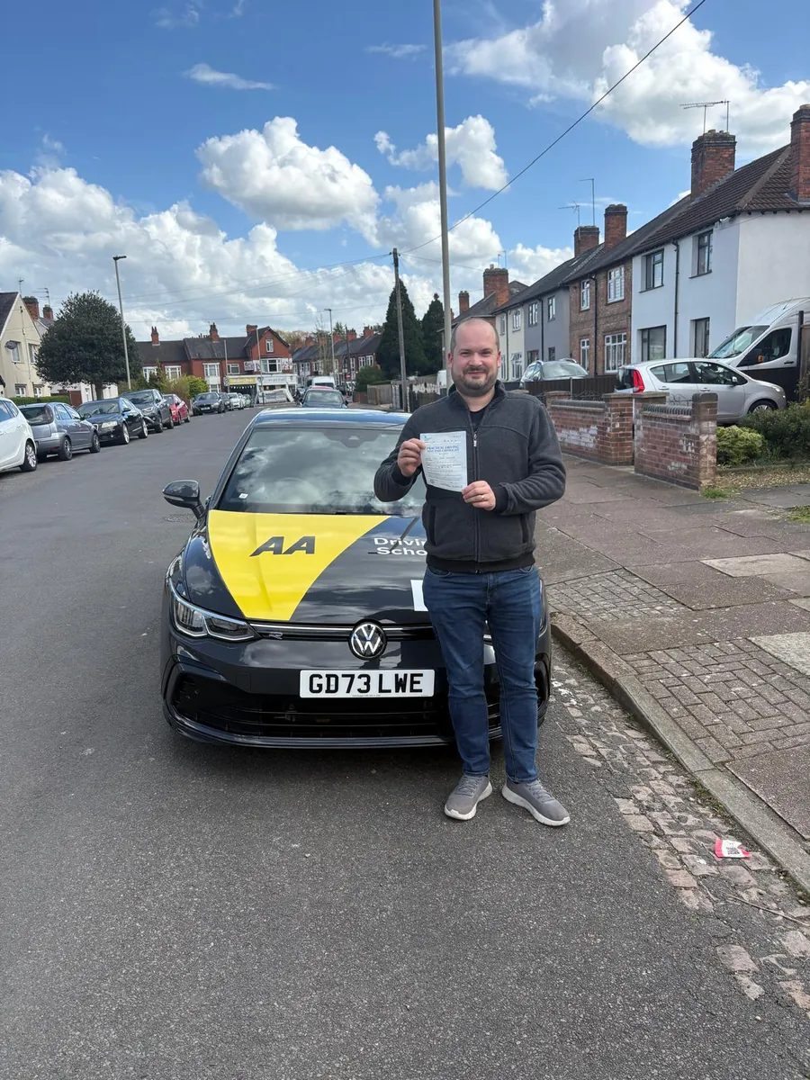 Lewis, who passed his driving test with Maurizio at DrivePro